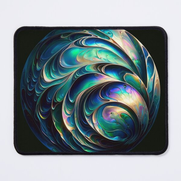 Item preview, Paua Shell Wave Round designed and sold by Kiwiaroha.