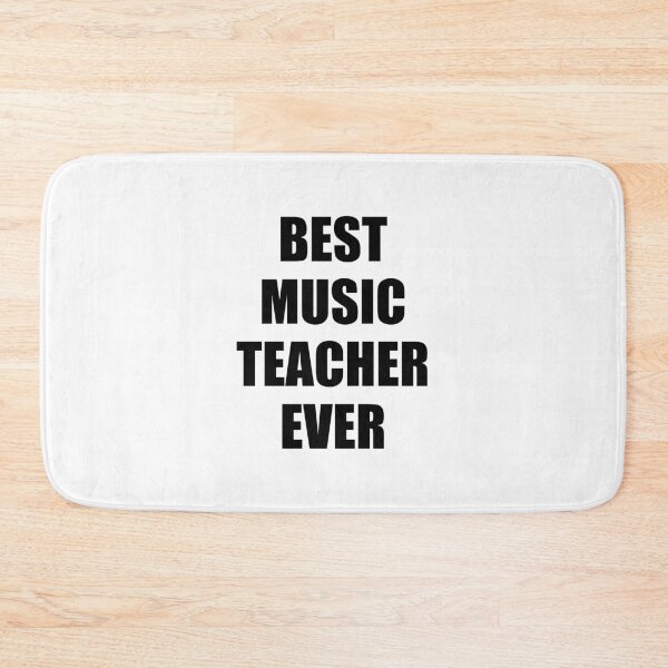 Item preview, Best music teacher ever - music educator designed and sold by Inspirationmotivation.