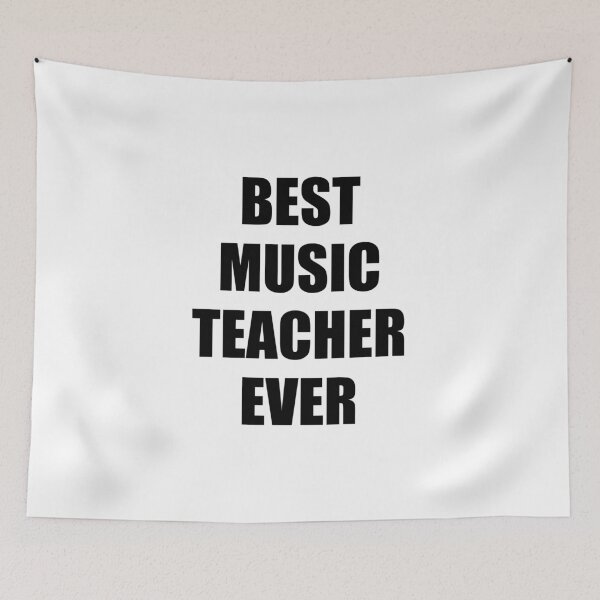 Item preview, Best music teacher ever - music educator designed and sold by Inspirationmotivation.