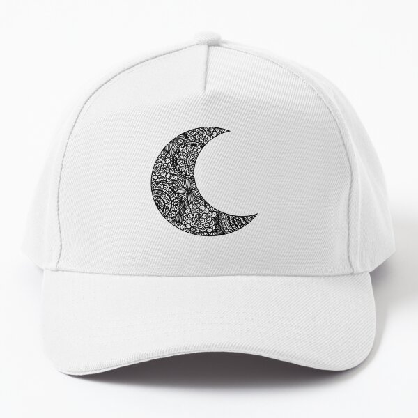 Item preview, Zen Crescent Moon - Black designed and sold by Julie Erin Designs.