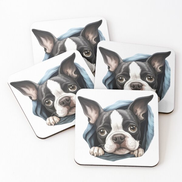 Item preview, Boston Terrier Illustration designed and sold by Jordan Blackstone.