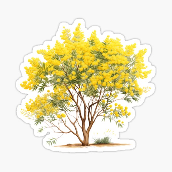 Item preview, Acacia Tree in Bloom designed and sold by Artcurrents.