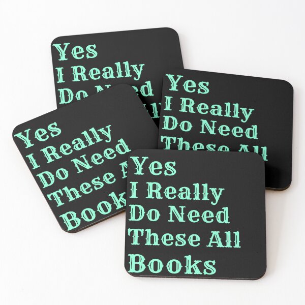 Item preview, Yes I Really Need All These Books  designed and sold by Wiss2Arts.