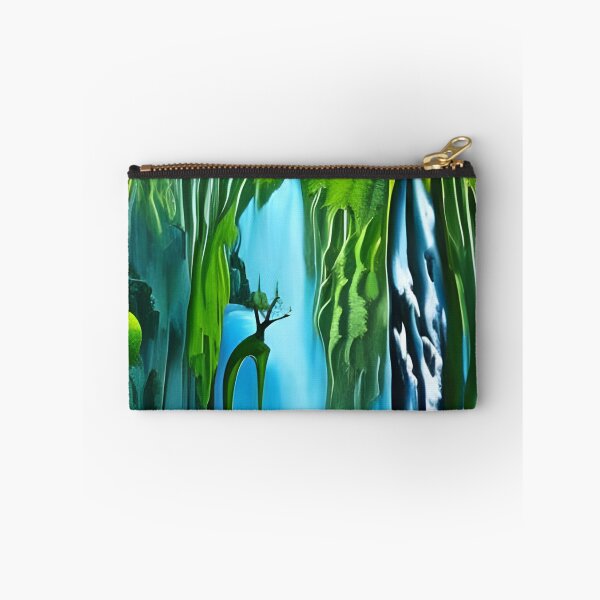 Item preview, Green forest abstract artpiece, reality designed and sold by Coolparrotgirl.