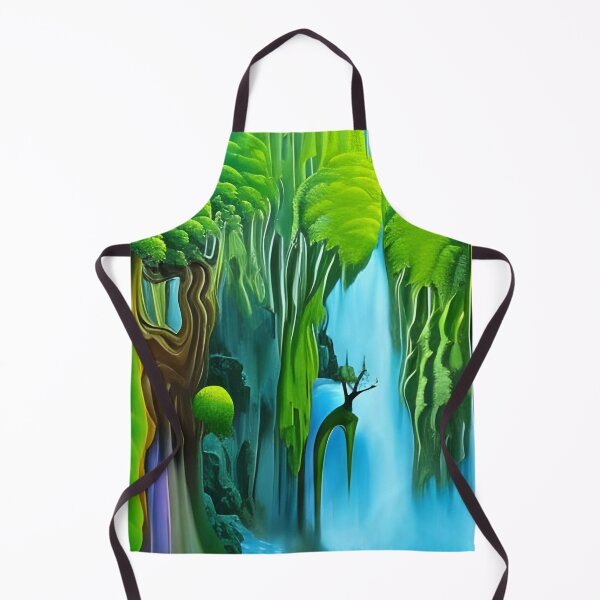 Artikelvorschau, Abstraktes Kunstwerk des grünen Waldes, Realität entworfen und verkauft von Coolparrotgirl.