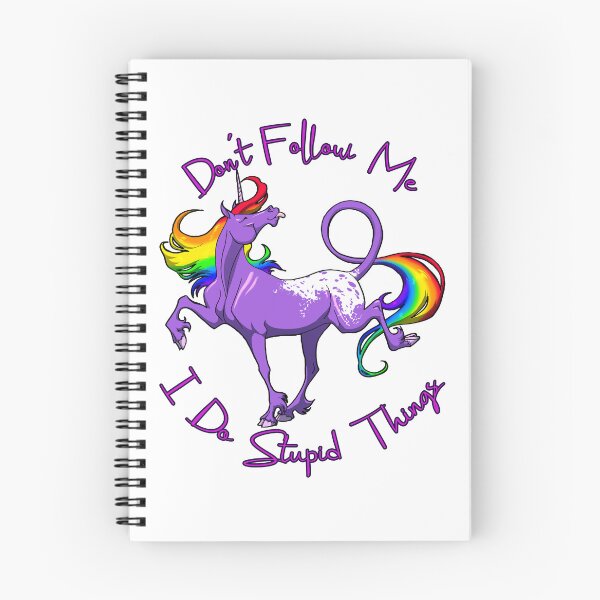 Item preview, Don't Follow Me I Do Stupid Things designed and sold by CJordanEquine.