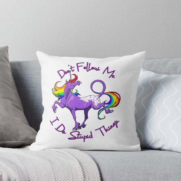 Item preview, Don't Follow Me I Do Stupid Things designed and sold by CJordanEquine.