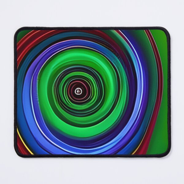 Item preview, Green vortex abstract artpiece, reality designed and sold by Coolparrotgirl.
