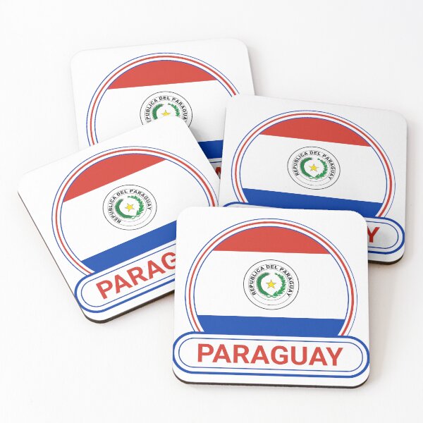Item preview, Paraguay Country Badge - Paraguay Flag designed and sold by chrisrivait.