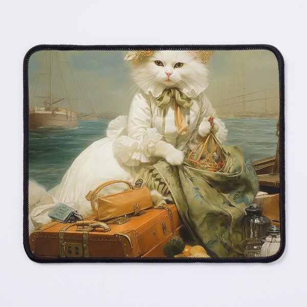 Item preview, Vita's Whimsical Cats - Vintage Collection - By the Sea designed and sold by Mab2000.