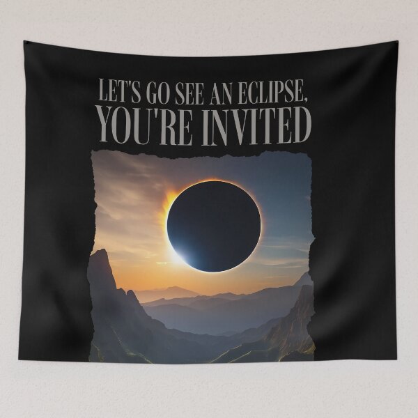 Item preview, Digital Art that Awakens Senses: Eclipse and its Cosmic Splendor designed and sold by Artedig.