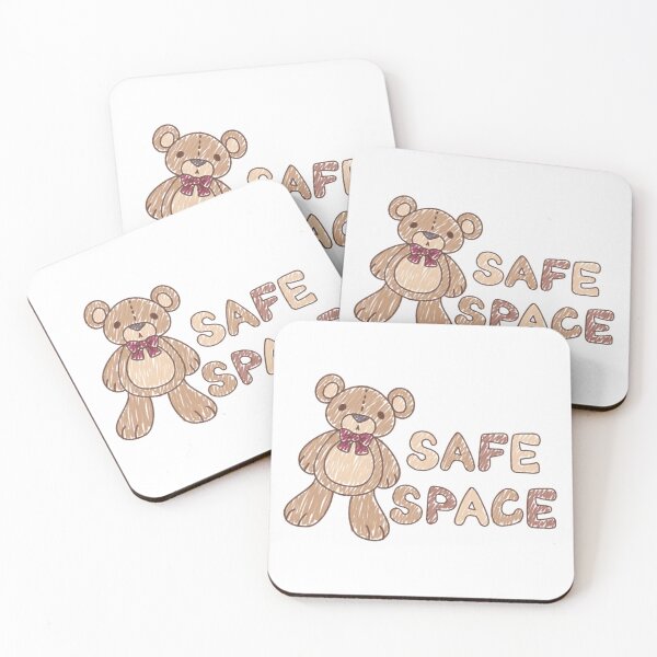 Item preview, safe space teddy (neutral) designed and sold by JuicesDesigns.