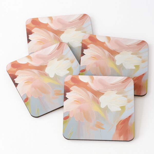 Item preview, Painterly Abstract Floral Pattern  designed and sold by StudioMokome.