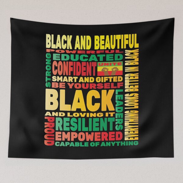 Item preview, Black History Proud Strong Pride Inspirational African America  designed and sold by angy2017.