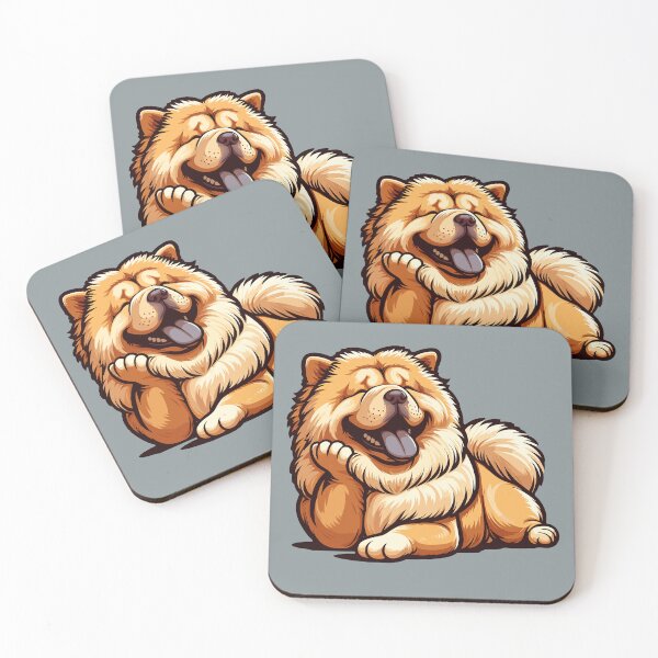 Aperçu de l'œuvre Chow Chow Chien mignon Art drôle de Chow Chow créée et vendue par Elarex.