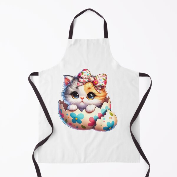 Item preview, Cute kitten in Easter eggs! designed and sold by fribabywonder.