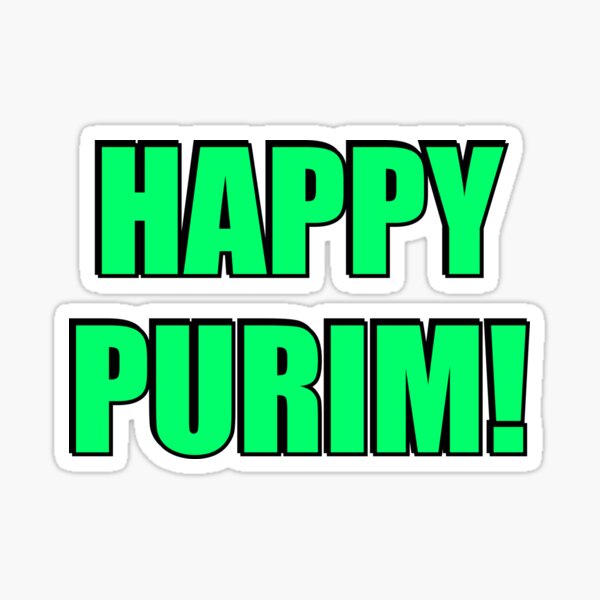 Item preview, HAPPY PURIM Jewish holiday designed and sold by Inspirationmotivation.