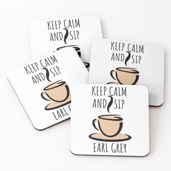 Item preview, Earl Grey Tea Lover Gift For Tea Time Keep Calm and Sip Earl Grey designed and sold by HosvPrint .s.
