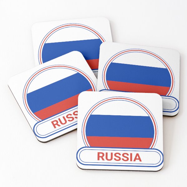 Aperçu de l'œuvre Insigne de pays de la Russie - Drapeau de la Russie créée et vendue par chrisrivait.