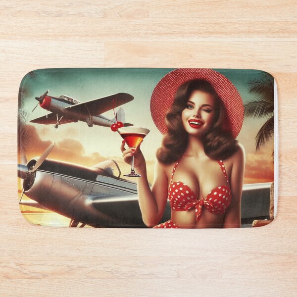 Item preview, “Pin-Up Charm: Vintage Femininity” designed and sold by CHRIST5000.