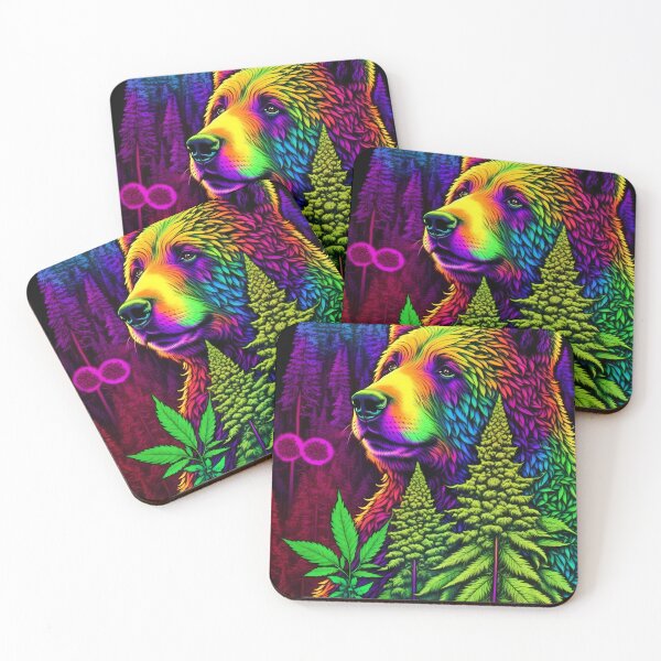 Item preview,   Colorful Forest Dweller designed and sold by DeMuurdecoratie.