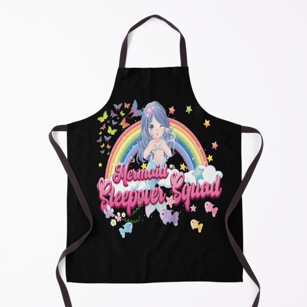 Item preview, Cute Girl Mermaid Sleepover Squad for Birthday Slumber Party designed and sold by angy2017.