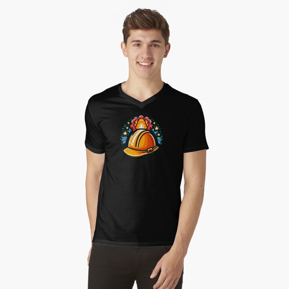 Artikel-Vorschau von T-Shirt mit V-Ausschnitt, designt und verkauft von mehdigraph.