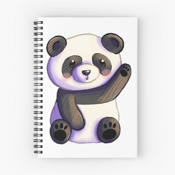 Item preview, Cute Waving Panda designed and sold by PrincessPeneloP.