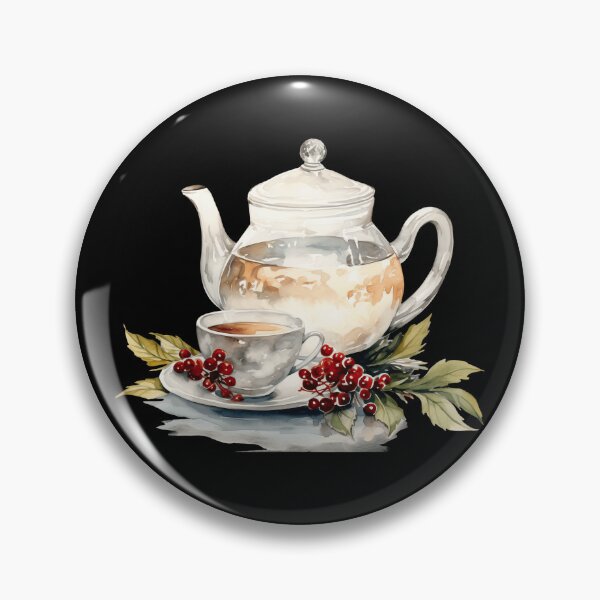 Item preview, Earl Grey Tea Lover Gift For Tea Time Watercolor designed and sold by HosvPrint .s.