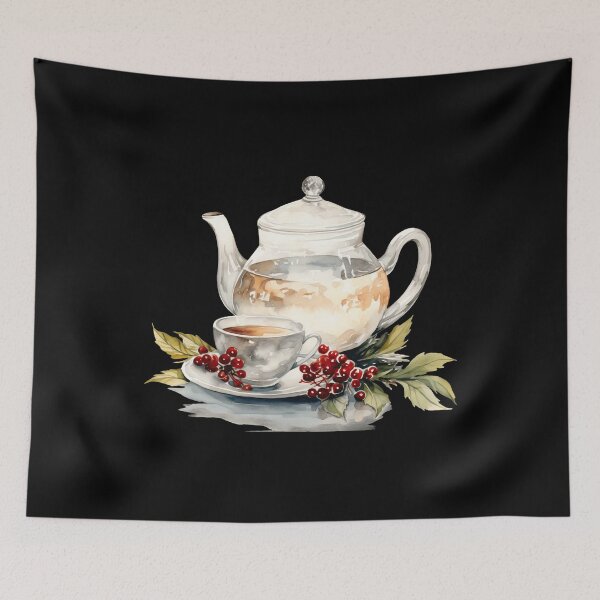 Item preview, Earl Grey Tea Lover Gift For Tea Time Watercolor designed and sold by HosvPrint .s.