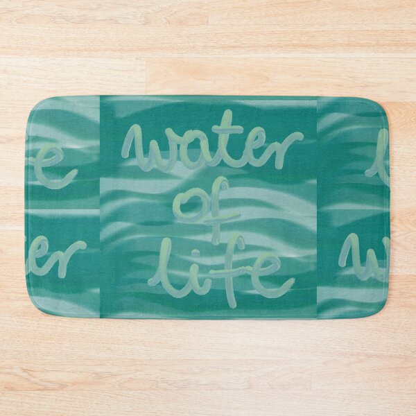 Item preview, WATER OF LIFE word art print designed and sold by nataliavandalia.