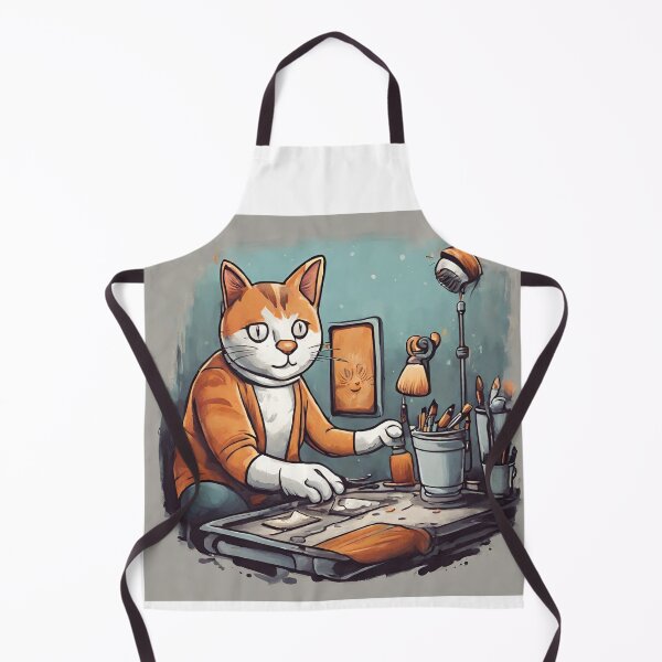 Item preview, A Cat Painting of a Cat painting designed and sold by jaygraham.