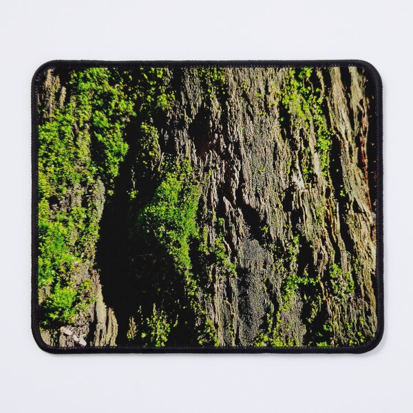 Item preview, Mossy Cedar Tree Bark Growing In Yosemite Nature Photography designed and sold by HippieFarms11.