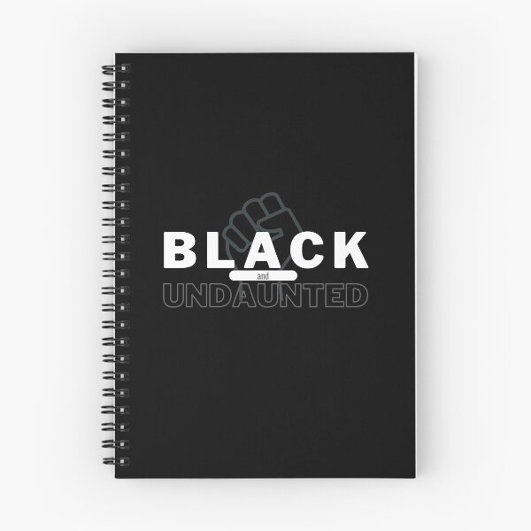 Item preview, Black and Undaunted I am Black History Motivational Design designed and sold by MimsTees.