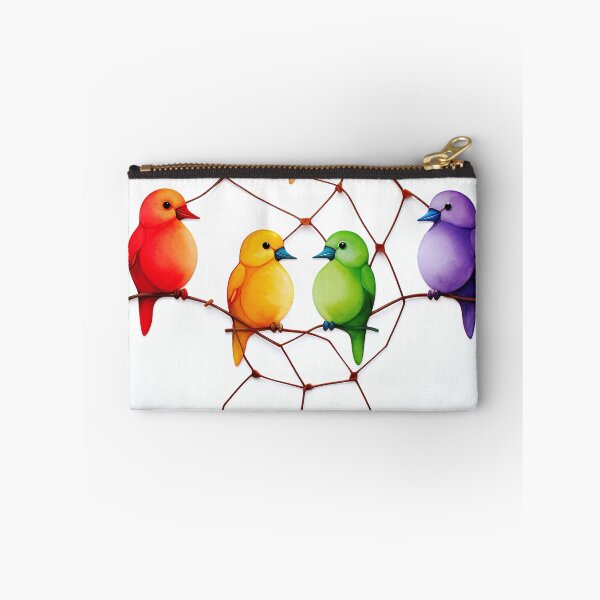 Item preview,   Colorful Bird Network designed and sold by DeMuurdecoratie.