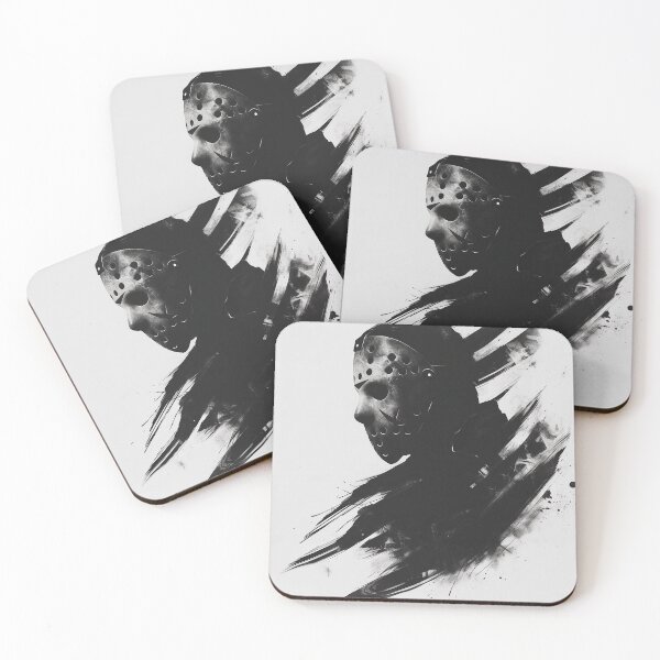 Item preview, Friday the 13th Jason Vorhees Portrait Horror Slasher Camp Crystal Lake designed and sold by HORROR-FX.
