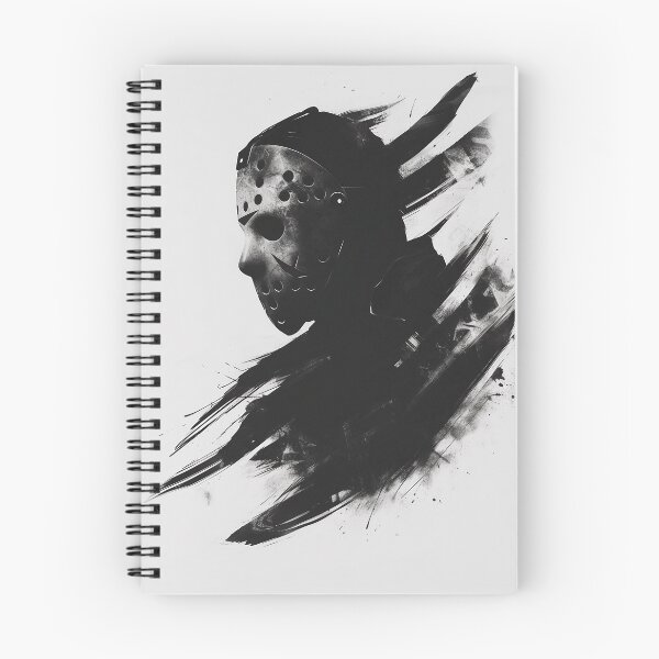 Item preview, Friday the 13th Jason Vorhees Portrait Horror Slasher Camp Crystal Lake designed and sold by HORROR-FX.