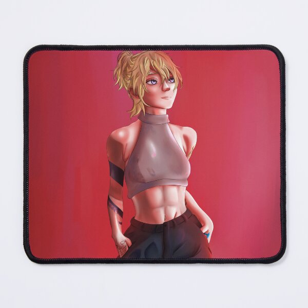 Item preview, Amelia Watson Red Hololive English Blonde Tattooed designed and sold by shmear - redbubble.