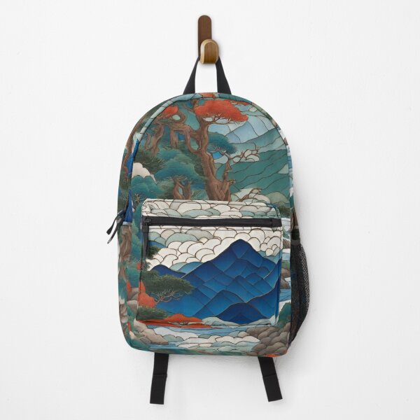 Item preview, Chinese cloisonne river landscape designed and sold by Neeshki.