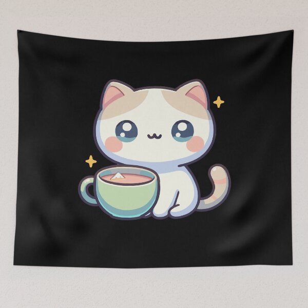 Item preview, Earl Grey Tea Lover Gift For Tea Time Cute Cat designed and sold by HosvPrint .s.
