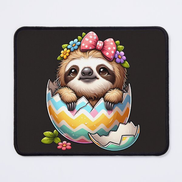 Item preview, Cute sloth in Easter Eggs! designed and sold by fribabywonder.