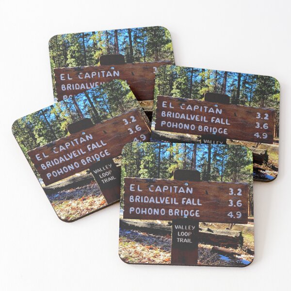 Item preview, Yosemite Valley Loop Trail Sign YNP designed and sold by HippieFarms11.