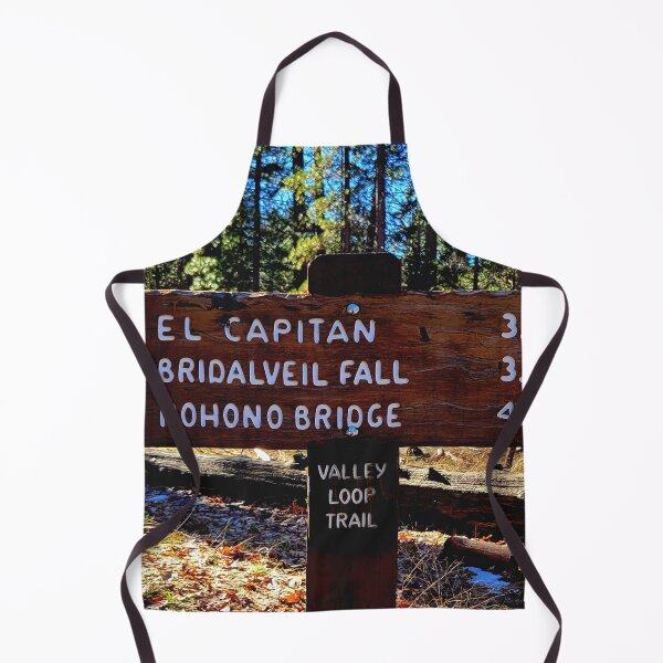 Item preview, Yosemite Valley Loop Trail Sign YNP designed and sold by HippieFarms11.