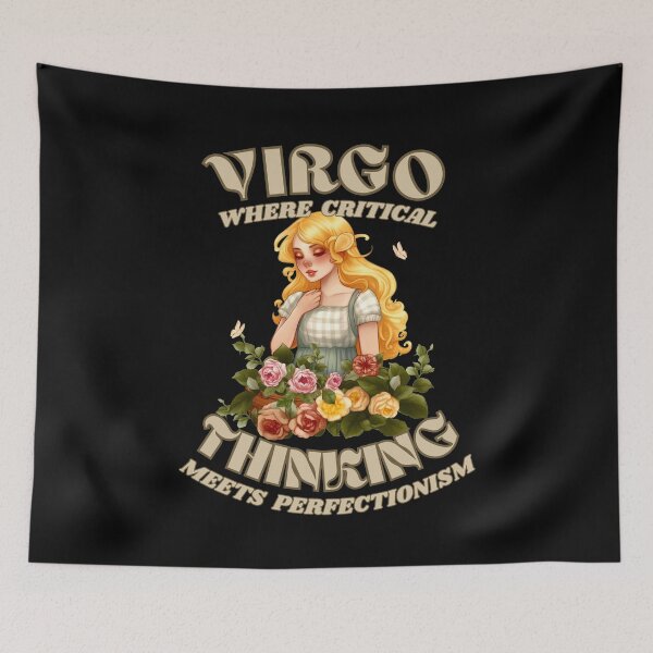 Item preview, Virgo. Where Critical Thinking Meets Perfectionism. virgo quotes designed and sold by ZodiacWonders.