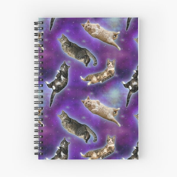 Item preview, Cats in Space Pattern designed and sold by Kimiwarui.