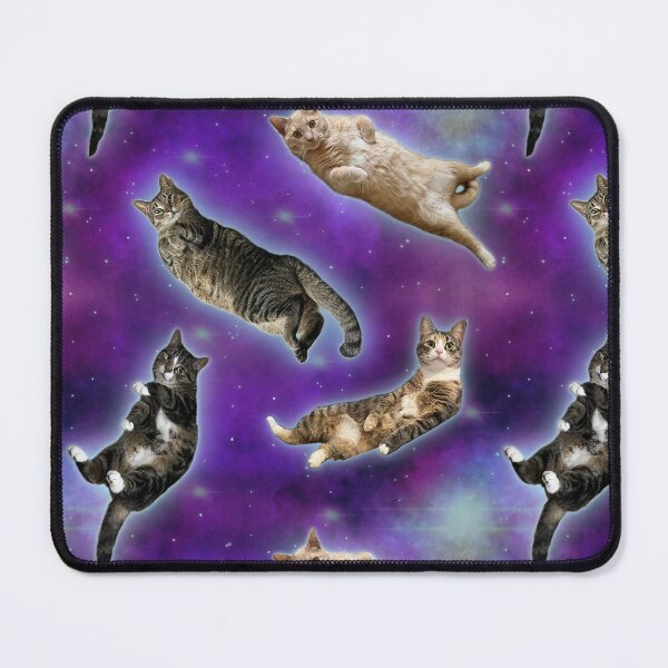 Item preview, Cats in Space Pattern designed and sold by Kimiwarui.