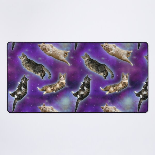 Item preview, Cats in Space Pattern designed and sold by Kimiwarui.