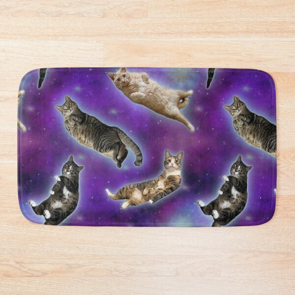 Item preview, Cats in Space Pattern designed and sold by Kimiwarui.