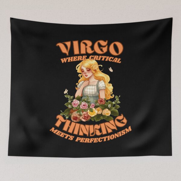 Item preview, Virgo. Where Critical Thinking Meets Perfectionism. virgo characteristics designed and sold by ZodiacWonders.