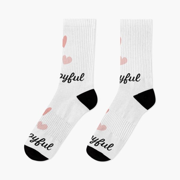 Item preview, Stay Joyful Christian Design with Black Cursive Text and 3 Pink Hearts designed and sold by Bo Christian  Merch.